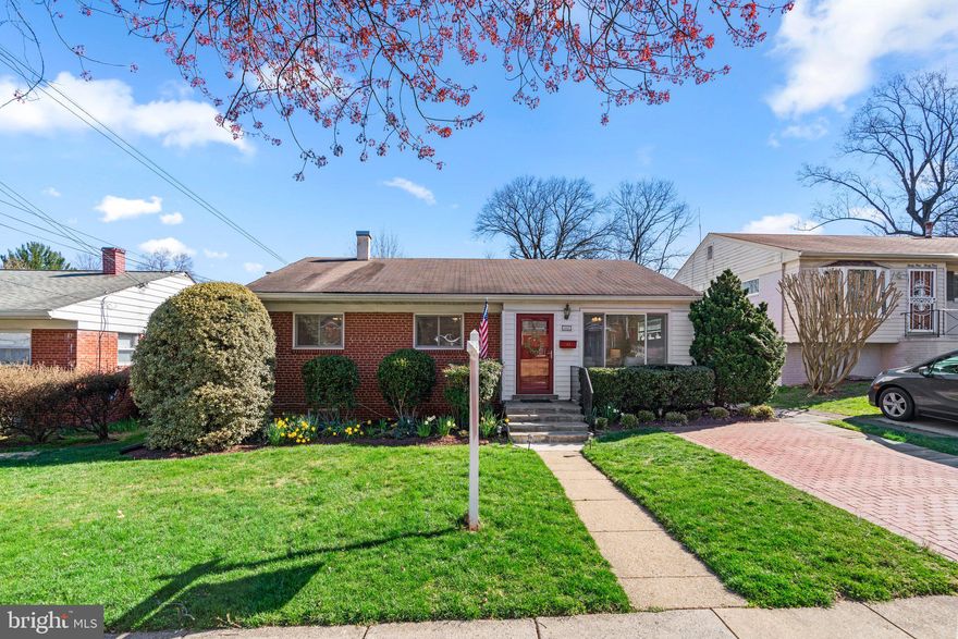 Welcome to 3932 Lantern Dr., where timeless charm meets modern convenience in this beautiful brick rambler with a full basement. Boasting 2160 finished square feet, this meticulously maintained home offers a refreshing blend of comfort and style. As you step inside, you're greeted by a freshly painted interior complemented by stunning hardwood floors, which were elegantly redone in 2021, flowing seamlessly throughout the first level. The heart of the home is the open kitchen, updated in 2015, featuring slate floors, craft made cabinetry with abundant drawer space, and pull-out cabinets for added convenience. An overhead hood adds a touch of sophistication, allowing you to entertain effortlessly while guests gather in the adjacent dining room. The main level comprises three inviting bedrooms, each adorned with a ceiling fan for added comfort. The primary bedroom boasts an attached bath, offering a private sanctuary to unwind. All bathrooms have been tastefully updated in 2021, ensuring modern functionality and style. Deep closets with Elfa shelving provide ample storage space, keeping your belongings neatly organized. Descend to the basement, where luxury vinyl floors were installed in 2021, adding both durability and elegance to the space. Here, you'll find a cozy main room with a gas stove nestled in the corner, perfect for chilly evenings. A spacious workshop area is attached to the utility room housing the washer/dryer, while an additional bonus room with windows offers versatility as an office or den, flooded with natural light. Exit the basement to the backyard up the stairs in the utility room.
Step outside off the kitchen to discover your own backyard oasis. Fully fenced for privacy, the outdoor space invites you to unwind on the refinished deck or explore the professionally landscaped yard, which boasts something blooming for every season. Two new sheds provide convenient storage for additional items, ensuring a clutter-free environment.
Inside, abundant closet space and an attic with storage potential, complete with lights, cater to your organizational needs. A brick driveway offers parking for two cars, enhancing convenience for residents and guests alike. Several rooms have been wired for digital channels in the kitchen, primary bedroom and basement.
Other updates: Trane air conditioner 2022, Furnace circuit board 2022, Hot water heater 2020, new washer, ADT system 2022
A commuter’s dream! 2 miles from two Metro stops, Kensington MARC train, shops in Kensington 5 min drive, 10 min to 495, 15 min to Walter Reed. Don't miss the opportunity to make this charming residence your own, where comfort, style, and functionality harmoniously converge.
