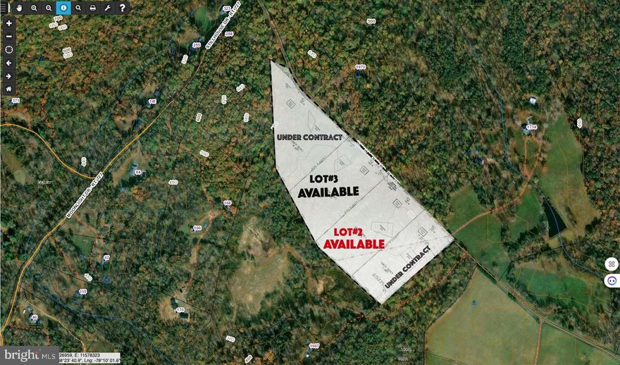 Your dream estate awaits! ✨Two Lots are available!! Each of these stunning 7.5-acre parcels located in Madison County, VA, with a Culpeper address, is the perfect canvas for your custom home. With a peak elevation of 511 feet, you'll find multiple potential sites for incredible mountain views! 🏞️
These sites are approved for a 4-bedroom home, creating the ideal setting for a large, private estate. Enjoy the serene beauty of the Virginia countryside while still being conveniently located just minutes from Culpeper Regional Airport 🛫 and only about an hour from Washington, D.C. 
 Don't miss out on this extraordinary opportunity!