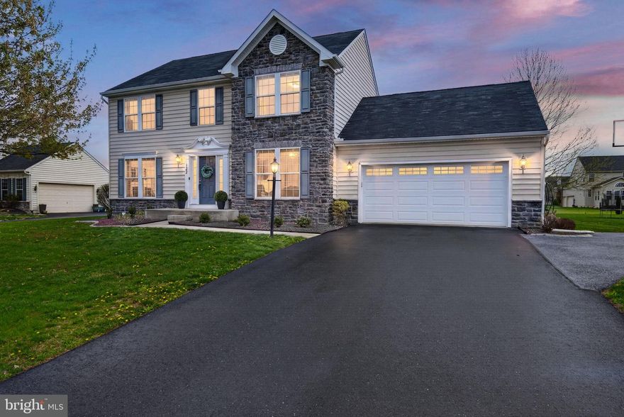 Charming home in the highly sought-after Rivendell community! This spacious home features an open floor plan with granite countertops and an inviting kitchen that opens to the family room with fireplace. The main level also includes a formal living room, dining area, and convenient powder room, offering excellent space for everyday living and entertaining. A bright sunroom overlooks the large backyard, complete with a deck and hot tub — perfect for relaxing or hosting guests. NEW CARPET JUST INSTALLED!

Upstairs offers two generously sized bedrooms and an updated hall bath, along with a spacious primary suite featuring a walk-in closet and private en-suite bath. The finished lower level provides a large game room with flexible space for recreation, hobbies, or a media area.

Enjoy community amenities including a clubhouse and pool.  A wonderful opportunity in a desirable neighborhood!