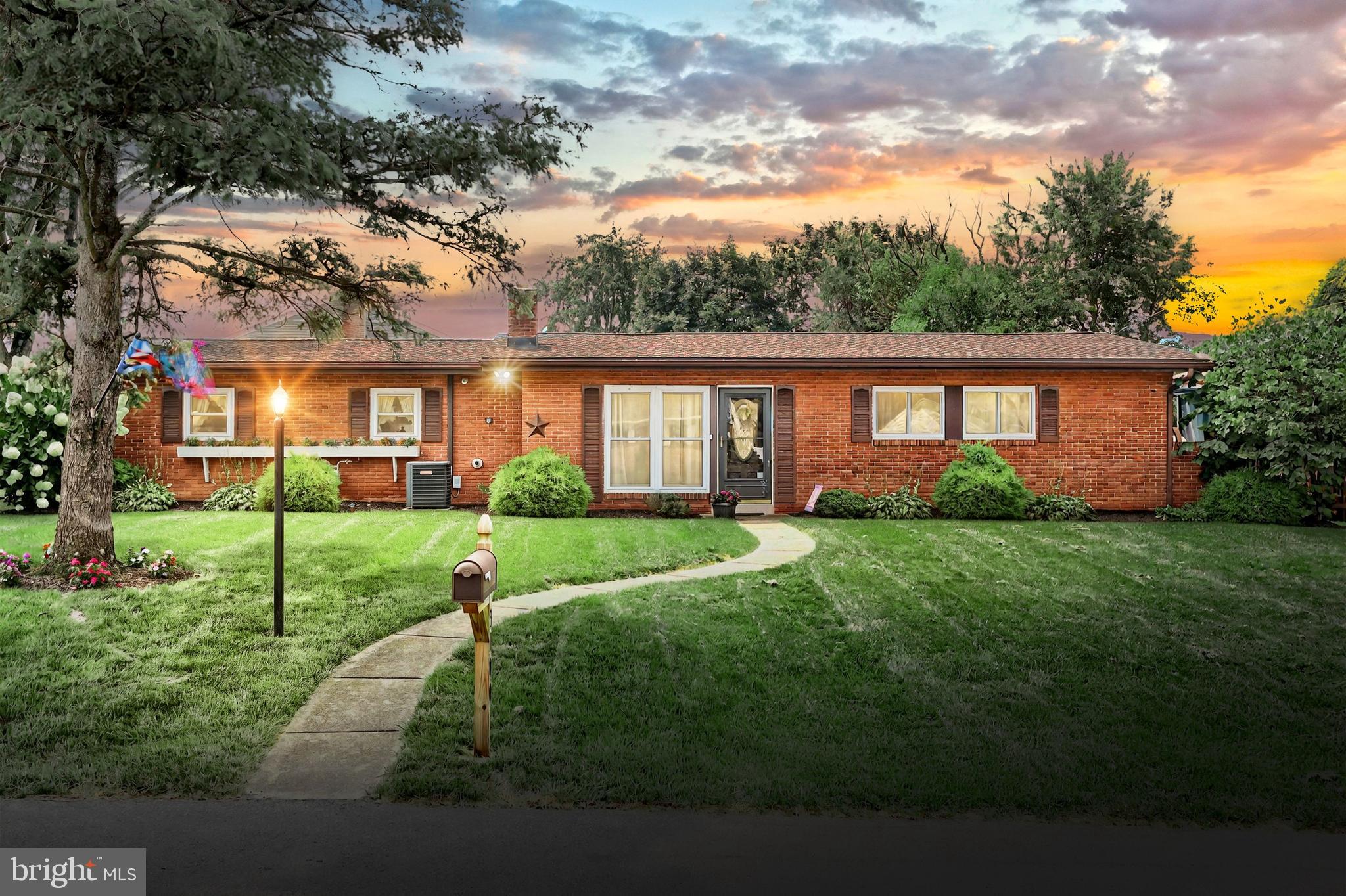 Welcome home to this inviting 3-bedroom brick rancher nestled on a beautifully sized 1/3-acre corner lot in Lancaster, PA. Located in the desirable Hempfield School District, this home offers the ease of single level living with a cozy, open layout perfect for relaxing or entertaining. The custom hickory kitchen features a breakfast bar, perfect for casual meals or hosting friends. The oversized 24' x 26' side-load garage offers ample space for vehicles, storage, or a workshop outside. The wrap-around deck provides the ideal setting for outdoor entertaining, whether it's a summer barbecue or a quiet morning coffee. Enjoy the warmth of solid brick construction, and a spacious yard ideal for gardening, play, or quiet evenings under the stars. New CAC & roof in 2020. This charming home is a perfect choice for families or anyone seeking a peaceful retreat in Lancaster County.