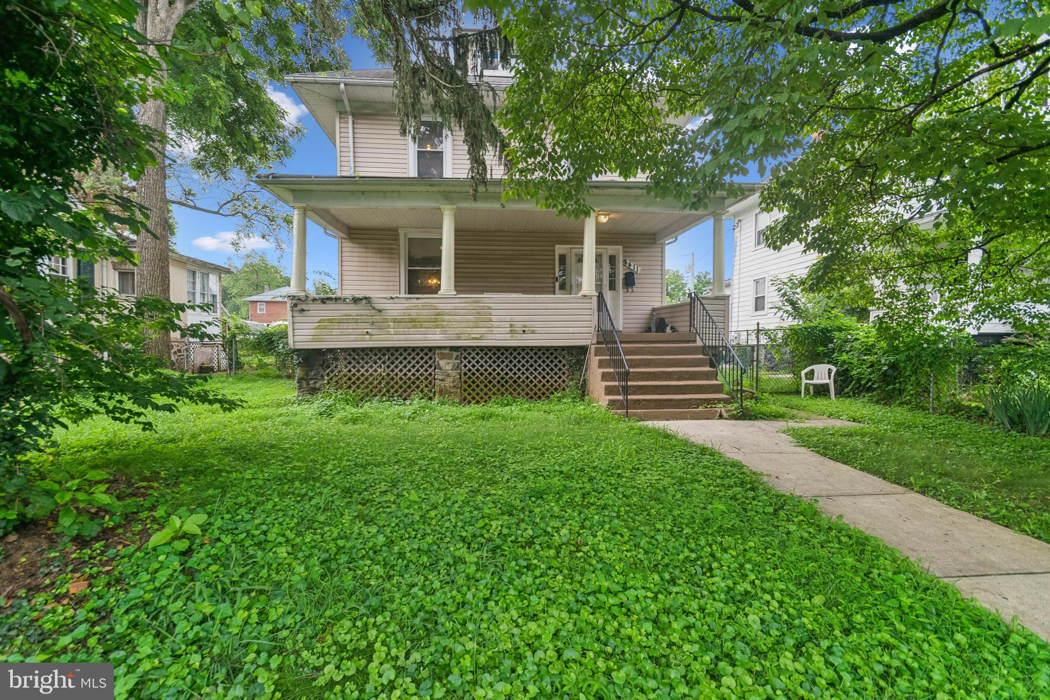 Welcome home to this charming 4-bedroom, 2-bath Victorian-style single family home full of character and potential! Built in 1930, this three-level interior home features a classic front porch, spacious layout, and high ceilings. With a little TLC, this could be the perfect space to make your own. The home includes an unfinished basement and is ideal for buyers looking to add value over time. Short sale – sold AS-IS and subject to third-party approval. Don’t miss the chance to create your dream home in the city!