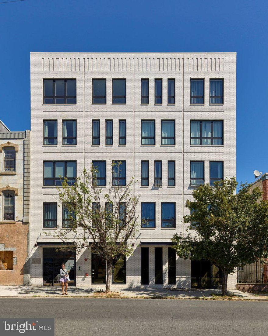 Prime on Ridge presents a turnkey 15-unit investment opportunity along the bustling Ridge Avenue corridor in Philadelphia, Pennsylvania. Acquire this —16,250 SF, 5-storey, boutique luxury apartment building in a Top-10 USA MSA with the benefit of a 10yr tax abatement (expiring 2032), minimal OPEX and ±15% rental upside based on market comps. These designer apartments are professionally built (2022 vintage) with an even mixture of seven (7) 1bd units and seven (7) 2bd units atop ground floor commercial space. Anchored on a highly visible block in Francisville (19130), this superior multifamily asset commands attention within the renter pool with its exquisite curb appeal and luxury interiors. The panoramic rooftop terrace provides unparalleled city skyline views. Easy access into Fairmount, Center City, Museums District, North Broad District + more — a completely accessible location — walkable to all of the world-class urban attractions Philadelphia has to offer. Enquire within for pro forma financials and building plans.