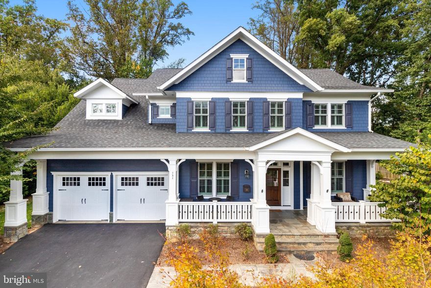 Welcome to this stunning home on a half acre located in the highly sought-after Vienna Woods.  This rare half acre lot is just steps to Vienna Woods Swim & Tennis Club.  Originally crafted by Wetherburne homes, this beautifully designed property offers a unique blend of comfort, luxury, and functionality.  Located on the desirable side of Kingsley, with large lots and deep setbacks with walkability to Whole Foods, Metro, and other local Vienna Shops.  As you step inside, you will be greeted by an inviting foyer that leads you to the spacious living area. The open floor plan seamlessly connects the living room, dining area, and gourmet kitchen, creating an ideal space for entertaining. The luxury appliances (Thermador, Subzero) compliment the oversized island and will surely delight any culinary enthusiast.  Built-ins, Wainscoting, Extensive crown molding, 2 fireplaces and newly finished white oak hardwood are seen throughout both the main and upper levels.  One of the standout features of this home is the presence of two home offices, perfect for those who work remotely or need a dedicated space for their hobbies or even a playroom.  Upstairs, you will find the primary suite, complete with a private ensuite bathroom and ample space in both master closets.  Laundry is conveniently located on the bedroom level.  The additional bedrooms are generously sized and feature large windows that allow for an abundance of natural light. Outside, the large lot offers plenty of space for outdoor activities and gardening.  The yard is also equipped with an in ground sprinkler system and landscape lighting. Whether you prefer to relax on the deck or unwind on the spacious front porch, you will find the perfect spot to enjoy the peaceful surroundings and neighbors passing by.  Don't miss the opportunity to make this exquisite home yours and enjoy all the Town of Vienna has to offer including the coveted Madison School  Pyramid. Schedule a showing today and experience the ultimate blend of comfort and luxury in Vienna Woods.