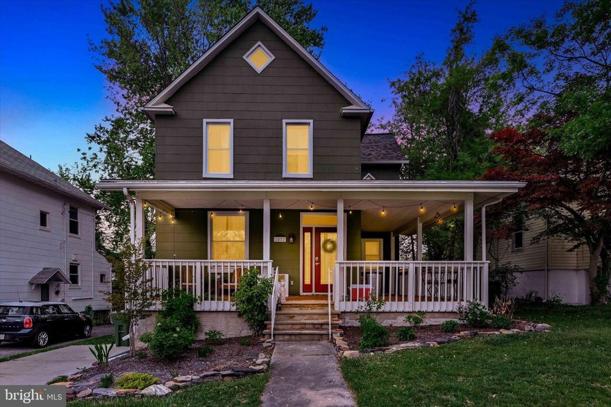 Enjoy this one of a kind gem in the heart of Hamilton! Freshly painted exterior with plenty of private driveway parking. Gorgeous hardwood floors greet you with wonderful natural light! You'll fall in love with the Vintage Steel Custom kitchen cabinets with Beautiful Walnut Butcher Block countertops! A large backyard and Deck for entertaining! A main floor full bathroom with a claw foot tub! A beautifully updated 2nd floor bathroom with a walk in shower! Three bedrooms on the same floor. A large attic for additional storage. The on demand instant hot water heater will ensure that you never run out of hot water. A wrap around front porch to relax on a sunny day! Come see this one before it's gone! You won't find another like it!