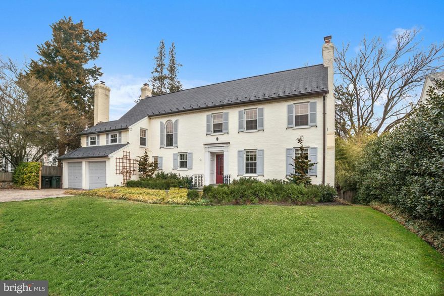 Large, stunning home w/ a 4-level addition in prime location on a 1/4 acre lot w/ light-filled living room, sunroom, dining room, expansive renovated family room kitchen, huge MBR suite, den, second family room, exercise room, spacious rec room w/ glass French doors opening to gardens and pool. 2-car garage.