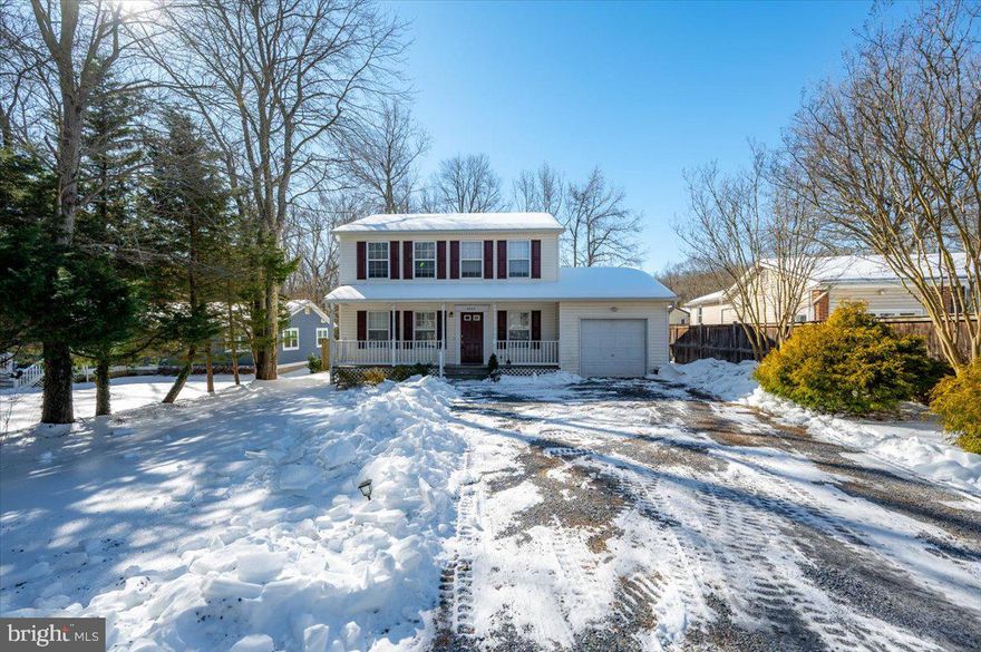 This 3 Bedroom, 2.5 Bath Single Family Home in Edgewater minutes from a community boat ramp. This community reminds me of beach town living. This house is bright, clean, and perfect for any situation.  The main floor living room, kitchen, and dining room all flow together easily with the open floorplan and hard floor surfaces.  The second floor provides a great amount of space for the primary suite and 2 additional bedrooms. Conveniences include a 1 car attached garage and a large fenced backyard w/shed.  This is the perfect place for your next adventure. The community offers a swimming beach, water access for boaters, and parks for humans and dogs.  10 min drive to Annapolis, 35-40 minutes to Ft Meade/Eastern DC metro lines.