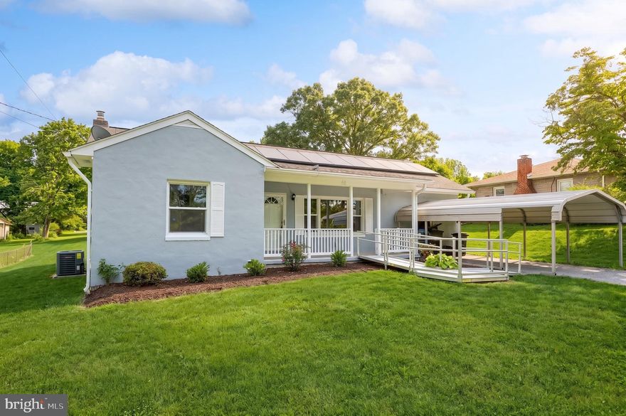 Discover the charm of this beautifully updated solar-powered, ranch-style home nestled in the serene Windsor Township, just outside Red Lion Boro. With major renovations completed in 2017 and a refresh in 2026, this residence seamlessly blends modern comforts with classic appeal. Step inside to find a warm and inviting interior featuring three spacious bedrooms and two full bathrooms, including a luxurious primary bath with a walk-in shower and closet. The heart of the home is the combination kitchen and dining area, perfect for gatherings, equipped with energy-efficient appliances, including an ENERGY STAR refrigerator and dishwasher. Natural light pours through double-pane windows, enhancing the cozy atmosphere throughout. Enjoy the convenience of main-floor laundry and a partially finished basement that offers endless possibilities for additional living space. Outside, the expansive 0.77-acre lot features a level yard with a lovely garden view, ideal for outdoor activities or peaceful relaxation. The property includes a detached carport and ample parking space, ensuring convenience for you and your guests. Located in a tranquil rural setting, yet just a short distance from public transportation, this home offers the perfect balance of privacy and accessibility. Embrace the opportunity to make this delightful property your own, where comfort and functionality meet in a picturesque setting.
Disclosure: Seller is a licensed real estate broker in PA. The listing agent and seller are the same individual.
