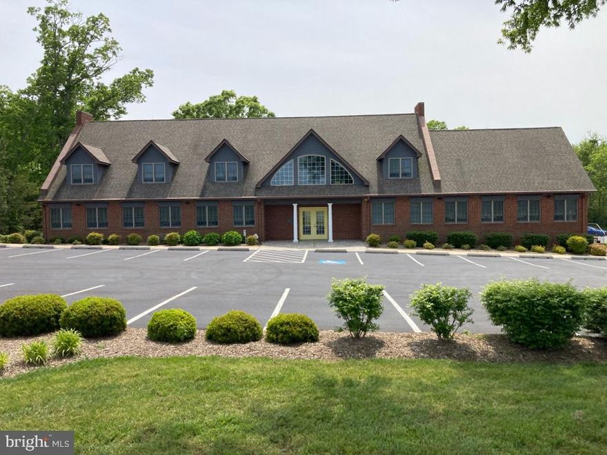 This is the lease of a two story free-standing brick office building located close to Pax River Naval Air Station.  It's located between Gates 2 and 3, and was completely remodeled in 2016 to a very high level.  The first floor consists of a secure reception entrance, network cabling room, large laboratory area, conference room, five private offices, kitchenette, and two restrooms.  Upstairs there are five more private offices, lounge, secure storage room, and two more restrooms.  The building can be configured into an upstairs/downstairs floor plan with four separate network systems.  CAT 6 cabling throughout.  There is prominent signage on Three Notch Road with a high traffic count.  Parking is plentiful in a park-like campus setting with outdoor patio areas for breaks  and lunchtime.  This is an attractive location and lease, especially since many DOD contractors are now required to have a NAS Base presence.
