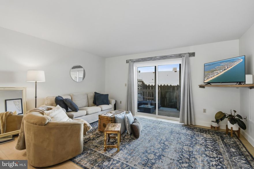 The search ends here — welcome to your 1st-floor coastal retreat at Raffles #121. Ideally located in North Ocean City just steps from Northside Park, Raffles is a well-managed condominium offering an in-ground swimming pool, bike racks, an outdoor shower, and close proximity to some of the area’s best dining, shopping, and entertainment.

From the moment you step inside, the pride of ownership is clear. This home seamlessly blends modern updates with classic beach charm and has been meticulously maintained over the past 20+ years. Most recent improvements include full HVAC replacement with upgrade to heat pump in 2025, new hot water heater, updated electrical panel, 30 mil wide plank commercial grade LVP flooring throughout; beautifully upgraded kitchen with recessed lighting, new stainless steel appliances, quartz countertop, and deep stainless steel sink; upgraded bathroom featuring a ribbed wood look tiled shower with recessed shelf, gold rose fixtures, and stackable washer/dryer. One of the most rare and desirable features of #121 is the private patio and outdoor living space. Step out from the living room onto your two-level deck — the upper level offers privacy and weather coverage, while the lower level provides the perfect setting for entertaining, crab feasts, and/or additional storage.

Whether you're searching for a primary residence, a coastal getaway, or a strategic addition to your rental portfolio, this property checks all the boxes. Schedule your private tour today and experience it for yourself.