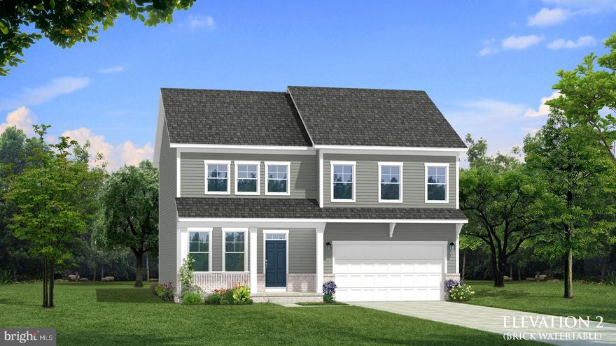 BRAND NEW CONSTRUCTION AVAILABLE in Berkeley County’s Premier Planned Community featuring a clubhouse, swimming pools, walking trails, lush landscaping, mountain views and more! The Bridgeport II is a popular 2 story floorplan with elevation 2 front porch, 4 Bedrooms, 3.5 Baths, and 2 car garage with finished basement with 174 square feet to finish later or for storage. It features a main level open concept with a flex room upon entry, hallway with powder room and linen closet, family room open to the kitchen with island, stainless appliances, level 2 cabinetry throughout and quartz level 1 countertops. This home features a gourmet kitchen with large walk-in pantry and designated mudroom. The large primary suite includes a very large walk-in closet, dual vanity, and oversized seated, tiled shower in owner’s bath. Laundry is located on the bedroom level. Home and community information, including pricing, included features, terms, conditions, availability and sales procedures related to appointments subject to change without notice. All images are for illustrative purposes only and individual homes, amenities, features, and views may differ. Images may be subject to copyright.