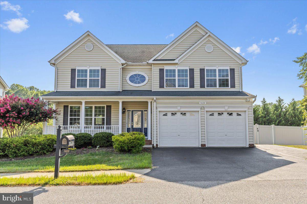 Gorgeous home in Chesapeake Village! Walk into a two story foyer with lovely hardwood flooring and lots of light! Much of the house has been repainted too! You will love the upgraded kitchen open to the family room with a fireplace. Enjoy grilling off the back deck looking out into a completely fenced back yard. 4 bedrooms upstairs with a spacious primary suite and lux bath. Need more room? Go down the the lower level which features a full bath, theater area and a spacious storage area for your extra belongings. Minimum Credit score of 650 and pets are case by case. Available right now before school starts! Great community just across the street from Bay Front Park and a short drive to North Beach and Chesapeake Beach with boardwalks, restaurants, concerts and shopping. Not often will you find such a nice rental property!