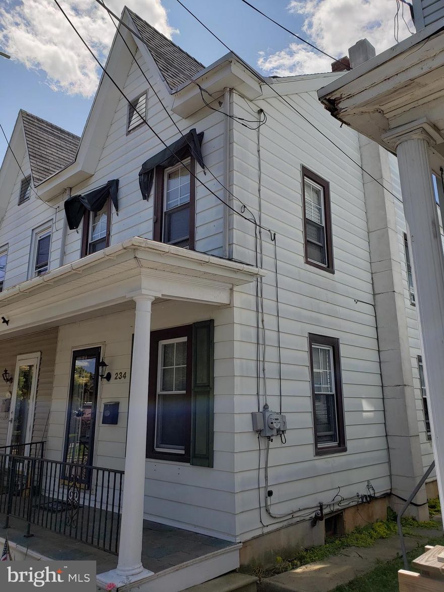 Charming semi-detached home in the Borough of Orwigsburg. Tastefully decorated. Modern kitchen. Laundry/mud room on 1st floor along with .5 bath. Full unfinished attic. Heat very economical.