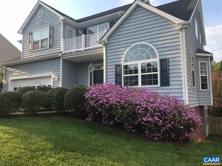 Available 8/1 and possibly a week earlier. Modern, stylish, functional 4 BR 3.5 BA home on cul-de-sac in popular neighborhood of Cory Farm. Enjoy all that Crozet has to offer, live in the Western Albemarle school district, all within an easy 12 mile drive of C'ville and UVA.  Upgrades and improvements include: granite counters, all new SS appliances, white kitchen cabinets, finished basement with rec room and full bath, built-in shelves and nook for TV in family room, professionally painted, 38' x 12' stamped concrete patio in backyard with covered section to keep rain out.  Established trees in backyard provide privacy from neighbors on either side and screen from Rt. 250.  Grill on the oversized 16' x 16' foot deck and enjoy the patio below. High speed fiber internet coming soon. Owner pays HOA which includes trash and recycling service. Application required.