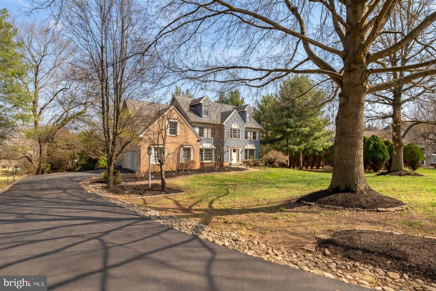 Welcome to 220 Richard Way – a stunning, turnkey, Colonial home situated in the heart of Collegeville borough in the desirable Estates of College neighborhood! This completely renovated home not only offers you a chance to benefit from an abundance of space with 5 bedrooms, 4.5 bathrooms and multiple bonus rooms but also multiple forms of convenience, comfortability and much more! Step inside to be greeted by a grand foyer entrance offering recently renovated top to bottom updates including: custom designed engineered wood floors, lighting, and paint found throughout the entire home, beginning with a modern chandelier among many high end finishes! Continue through to the bright and open kitchen perfect for hosting and entertaining year round, or cooking all of your family meals with a bright an open floor plan leading to a breakfast room! The kitchen includes an oversized granite kitchen breakfast island with barstools, additional island storage, modern cabinets, stainless gas appliances, pantry and recessed lighting! Located off of the kitchen and breakfast room is access to your rear deck overlooking your tree lined, fenced in backyard! The first floor continues with a two-story, wood-burning fireplace in the large family room with multiple skylights and oversized windows! On the opposite end of the first floor parallel to the kitchen rests the carefully designed dining room and living room! The home includes multiple bonus rooms, beginning with a bright and distinguished first floor office space in the front of the home. A powder room and laundry room located off the spacious 2-car garage complete the first floor of the home. Make your way to the second level where a magnificent primary suite includes a jaw-dropping primary bathroom renovated in 2021 with tile floors, dual granite vanity and a massive, luxury tile shower behind glass panels! A luxurious, modern jacuzzi tub features custom lighting, in addition to Bermuda shutters and large windows blanketing the tub and rest of the gorgeous bathroom with plenty of natural light! The primary suite includes a huge, custom built walk-in closet, ceiling fan and custom window treatments. Continue to the other wing where are three more large bedrooms upstairs - each with their own direct access to its own full bathroom - with access back downstairs to the family room by way of the second staircase! In addition to 3,269 finished above ground square feet, the home includes a full basement with additional bedroom behind French doors, family room space, and bonus room/home gym complete with an in-home sauna! The basement includes a separate family room area, private storage room with abundance of space, and includes daylight walkout access to the backyard oasis! You will love peaceful evenings on your rear, brick paver patio or morning coffee on your second-level wood deck overlooking your tranquil fenced-in backyard! The home includes an attached, oversized 2-car garage with additional storage as well as an attic and exterior shed so storage will never be an issue! Located just a couple of minutes from Ursinus College in Collegeville borough, the home is also just minutes to major highways, familiar and new shopping and restaurants, as well as award winning Perkiomen Valley School District, hospitals, parks and The Perkiomen Trail! Schedule your appointment today as unique, modern and turnkey opportunities like Richard Way in Collegeville are few and far between!