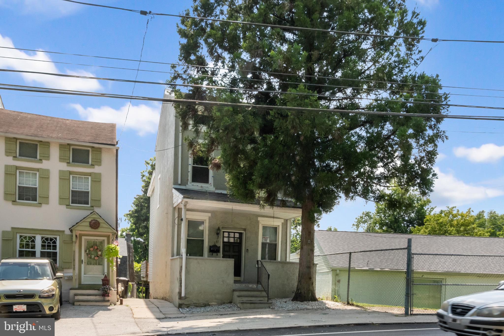 Located in Conshohocken and within the highly sought-after Colonial School District, this charming, character-filled home offers exceptional convenience and versatility. Enjoy close proximity to picturesque Lafayette Hill, the train station, and just a short walk to the heart of Conshohocken—renowned for its vibrant dining and shopping scene. An ideal location for both students and professionals.
The finished walk-out basement, complete with a full bathroom, provides flexible space perfect for a home office, playroom, or even a sixth bedroom. The spacious kitchen features granite countertops, a decorative tile backsplash, and stainless-steel appliances (refrigerator not included). Additional highlights include original hardwood floors, two full bathrooms, a private deck, a fenced backyard, and a one-car driveway with extra side street parking. Bring your paintbrush and creative vision—this home is full of potential. With a prime location and generous interior square footage, the possibilities are endless.
