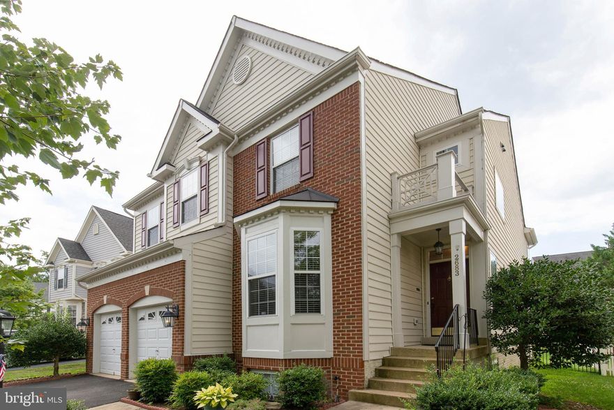 Great New Price Beautiful 3 Level Brick Front Colonial with 5 Bedrooms and 4.5 Bathrooms is Move-In Ready!  Stainless Appliances, Hardwood Floors, Full Finished Basement, Large Master Suite and so much more make this home a must see.  There is over 4100 sq ft of finished interior living space and a wonderful level fenced rear yard perfect for entertaining.  The Walkout basement is fully finished and includes a Bedroom, Large Den, Full Bath & Rec Room. Easy access to Route 1 and I-95.  Close to shopping.