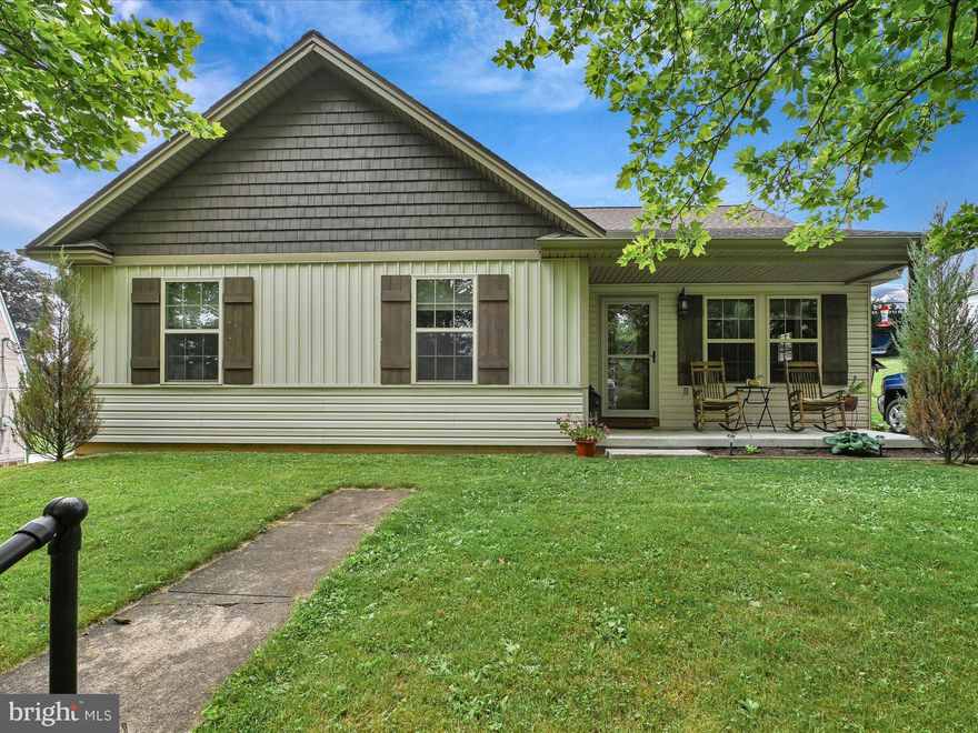 Highest and best offers due 5/18 at 6pm! Welcome to 25 Hallton Hill! Newly constructed and finished in 2014, this stunning home has so many great features! Walking through the front door you'll be greeted by vaulted ceilings, large Living Room with propane fireplace, 3 Bedrooms, 2 full Bathrooms (one on main floor and one on lower level with laundry),and gorgeous Eat-In Kitchen with stainless steel appliances and access to rear patio. 
 Seated in a desirable location with established lawn and landscaping, you've found a diamond in the rough. The property features a one-car detached garage with electric as well as attached lean-to shed, 15x30x52 above-ground pool with new composite deck. Bring your ideas for the partially finished basement to turn it into any type of space you desire.  Zoned electric heat with supplemental propane heat, insulation above code value, recessed lighting, Granite countertops, laminate flooring, community water ($180/year), public sewer, 200amp electric.  Close proximity to Sweet Arrow Lake, I-81, I-78.  Showings start 5/12.  Schedule yours before it's too late!