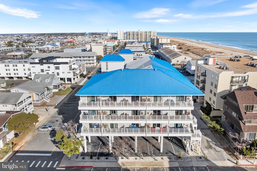 Stunning, fully furnished top-floor oceanside condo with beautiful ocean views! This newly renovated unit features all-new ductwork and a new water heater. Ready for worry-free ownership. The building offers exceptional amenities, including a heated indoor pool on the ground floor, a game room on the 2nd floor, a sun deck on the 3rd floor, on-site management office. Located just steps from the beach and within proximity to Northside Park. In season enjoy Sunday evening fireworks right from your balcony! This condo is within walking distance of restaurants, a coffee shop, pubs, and a grocery store. Solid rental history makes this an ideal investment and vacation getaway. This condo is a must-see!  Mortgage savings may be available for buyers of this listing.