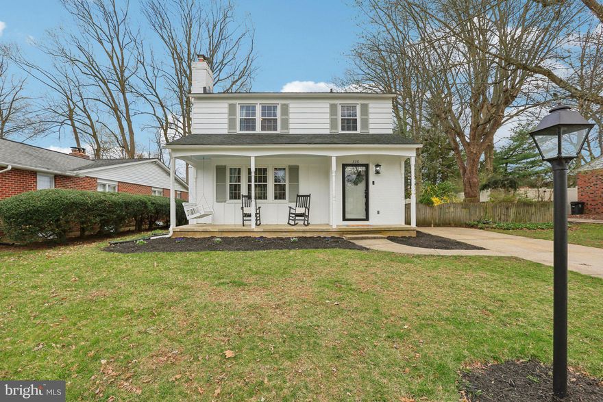 Discover the best buy in Bel Air! This attractive colonial, nestled in the highly sought-after Marywood community, features modern updates and a bright, inviting atmosphere throughout. The main level welcomes you with recent LVP flooring and a refreshed kitchen complete with sleek quartz countertops, trendy floating shelves, and stainless steel appliances. In the dining room, crisp white built-in cabinetry adds style and storage, while a sliding door leads directly to the patio for seamless indoor-outdoor entertaining.
The upper level offers three comfortable bedrooms, all boasting beautiful solid hardwood floors, and a family bath featuring an updated tub and shower with a custom ceramic tile surround. For even more room to spread out, the lower level provides a large recreation area and a dedicated laundry room equipped with a washer and gas dryer. Outside, you'll find an awesome, level backyard that is fully fenced-in—perfect for pets, play, or relaxing in private. Don't miss your chance to own this move-in-ready gem!