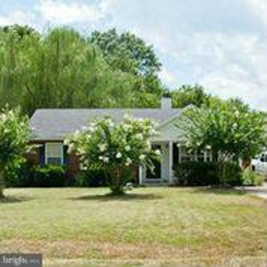 Cute as a button corner lot (.82 acre) Rambler with wood burning fireplace, newer floors in living and dining area.  Master bedroom nice size with own bath.  Rear fenced in yard, nice size deck and huge shed.  Close to shopping, schools and commute.  Short Sale.