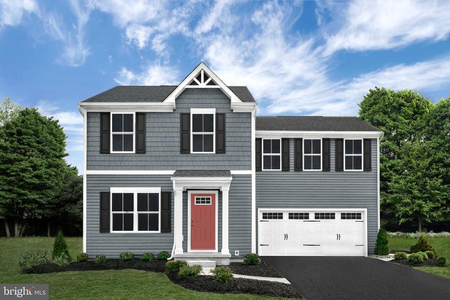 Come check out the TO BE BUILT BIRCH at Cardinal Pointe!  Enjoy the included home warranty, level homesites, all included appliances, and included washer and dryer!! The Birch is a 4-bedroom home that offers lots of space and a modern design at a price that won't break your budget. As you enter the foyer, the open first floor greets you with a light and airy feeling. A powder room is placed on the main level for convenience. The great room flows into the dinette and kitchen area so you never miss a moment with friends or family. When entering from the 2 car garage, a coat closet by the door gives plenty of storage. An island lends a casual place to eat or entertain. Upstairs the generous space continues, with a broad stairway that leads to an open landing for a feeling of arrival. The upstairs features three extra bedrooms that sport generous closet space, the extra bathroom, and the conveniently placed laundry room that comes equipped with a washer and dryer. The primary bedroom sits off on a little wing of its own, perfectly accessible, but still private and removed from the hustle n bustle. It features a private bath and a fantastic walk-in closet. Basements are optional based on the homesite. 
Explore Cardinal Pointe Today - Spring Mills school district, 1 mile off I-81, and less than 20 minutes from Hagerstown. Closing Assistance Available with Use of Sellers Preferred Lender. Lot premiums may apply. Other floorplans and homesites are available. Photos are representative. Come and visit the model at: 181 Sanctuary Drive, Hedgesville, WV 25427