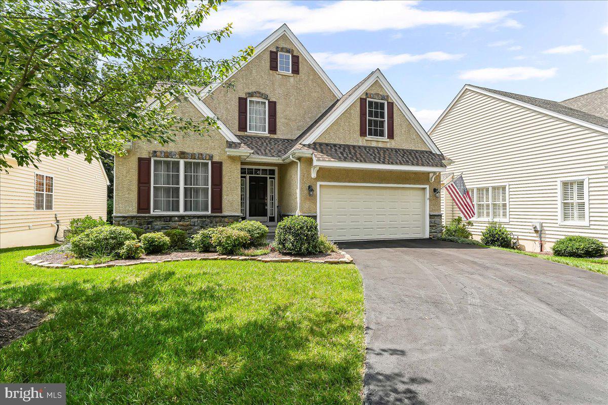 Location, location, location! Situated in a quiet cul de sac, this wonderfully maintained home is in the ever popular 55+ community of Brittany Hills! From the moment you approach the front door you can quickly tell that this home has been loved! Step inside to a two-story foyer where the hardwood floor gleam! If you work from home or have overnight guests, you will really like the second bedroom at the front of the home. Complete with it's own full bath! Continue to the combination living room and dining room that offers so much space. You can expand the table for a very large crowd at the holidays! There is a flex space/office area that shares the double sided fireplace with the family room. What a special nook this is. Maybe a quiet reading area? The back of the home really opens up to an open concept floor plan. The kitchen to the left has plenty of cabinetry, a pantry, large island and lots of counter space for cooking and baking. The family room connects to the kitchen and offers two-story ceilings, a gas fireplace and beautiful hardwood flooring. There is a large sunroom off the back of the family room where you can sit and watch the wild life outside your back windows! The breakfast room also offers great space for eating and taking in the views. Open the door to the deck and really take in the scenery! What a perfect backdrop! The primary suite is on the main level with a large window overlooking the woods. There are two very big walk-in closets that have be enhanced with Closets by Design shelving and cabinetry. Continue through to the primary bath with double sinks, linen closet and shower stall. Such a nice and bright room. Going up to the second floor you will see the biggest loft ever! Many options for a TV room, exercise room, office... whatever you decide! The third bedroom and third full bath are located on the second floor too! The laundry room is on the main floor with access to the unfinished walkout basement. Great storage space or ready to be finished if you choose to do so. All of this in a neighborhood conveniently located to Hokessin, DE as well as Kennett Square. The amenities in this community include a clubhouse with an indoor pool, tennis/pickle ball courts, meeting room, full kitchen for events/parties, fitness center, bocce court, snow & trash removal and lawn maintenance. Start living the carefree life you've been dreaming about! And welcome to your new home!