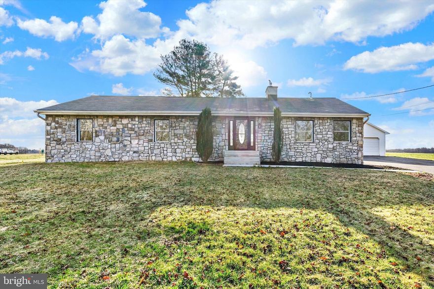 Welcome to 1809 Mitchell Drive! This  well-maintained, move-in ready rancher offers 3 bedrooms and 3.5 bathrooms in a desirable water-oriented community. The main level features a bright living room with vaulted ceilings and a cozy gas fireplace, a formal dining room, and a spacious eat-in kitchen with stainless steel appliances. The primary suite offers a large layout and a private bathroom with a separate tub and shower, while two additional bedrooms are served by a full hall bathroom.
The finished lower level provides a large recreation room, a full bathroom, and a utility room, offering plenty of additional living space. Enjoy outdoor living on the rear deck overlooking the yard, and the convenience of a detached 2-car garage providing private parking. Additional highlights include fresh paint, hardwood flooring, and a roof and HVAC system that are approximately six years old.
Ideally located across the street from the water in a water-oriented community and close to Aberdeen Proving Ground and I-95 for an easy commute. Schedule your showing today!