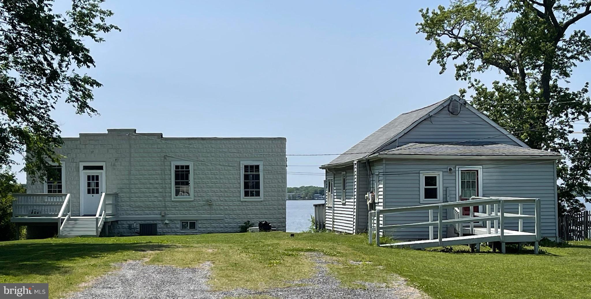 Showing with 24 Hours’ Notice. PRICE IS FOR EACH HOUSE, but owner prefers to sell together. Remodeled waterfront houses on two 50ft lots, just south of the West Shore Yacht Center. Broad waterfront location with scenic view of sunsets over Back River. Fish from your own backyard! Two separate single-family units (A and B). One house is currently tenant-occupied, but will be vacated before the end of the month. Sold strictly AS-IS. L45326/f259. Potentially subdividable, but check with Baltimore County. Live in one, rent the other; rent both; or maybe buy for in-laws or relatives or good friends!