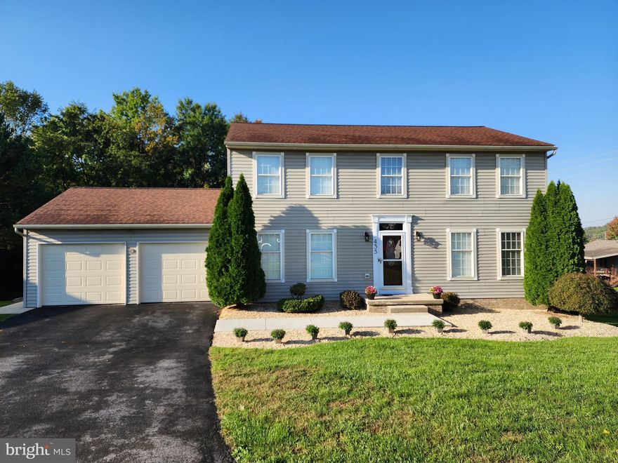 Update!!! Entire 1st Floor Hardwood Floors have been refinished!!! Incredibly Beautiful!!! 3 Coats of Poly will be ready for Showings on Saturday 11/10. Schedule Your Showing for Saturday Today!!!  Discover the Joy & benefit of a well-balanced lifestyle in this stunning residence, nestled on a generous half-acre lot at the end of a peaceful cul-de-sac. This home is the definition of a staycation paradise, featuring a 16' x 32' in-ground pool with a uniform depth, perfect for both rigorous lap swimming and leisurely water games. The property is equipped with a regulation soccer goal, complete with a new net, a soccer rebound wall for solo practice, and a lacrosse net, ensuring that your athletic needs are fully catered to. 

The home's expansive outdoor space is complemented by an array of pool accessories, a grill, and stylish deck and patio furniture, all included to enhance your entertainment experience. The large lot features a gentle slope, creating an ideal environment for a jogging routine right in your backyard. For those seeking a more structured fitness regimen, the local YMCA is a mere 3-5 minutes away, offering a variety of programs to join.

Step inside to discover a home that is as impressive as its outdoor amenities. The upper level houses four cozy bedrooms and two full bathrooms, providing ample space for rest and rejuvenation. The main level is designed for both comfort and functionality, with a two-story entry foyer leading to a versatile living room that can serve as a home office or be converted into an additional bedroom. A formal dining room sits elegantly off the foyer, while the heart of the home, the country kitchen, features a portable island and brand-new stainless-steel appliances. Adjacent to the kitchen is a dining area with direct access to the multi-level deck, perfect for al fresco dining and gatherings.

The family room's generous dimensions offer a welcoming space for relaxation and family time. A convenient laundry area, equipped with a washer and dryer, and a half bath are strategically located off the kitchen, with easy access to the two-car garage. This garage is not just a place to park; it includes storage racks, two new insulated doors with MyQ cameras for enhanced security, and a new side service door.

The lower level of the home reveals a spacious L-shaped finished recreation room, complete with a half bath and a ground-level sliding door that opens up to the outdoor decks, patios, and the inviting pool area. This level also features a practical storage area with multiple shelves to keep your belongings neatly organized. 

To ensure peace of mind, the home's major systems, including the furnace, central air conditioning, hot water heater, and roof, have all been updated in recent years (2017 & 2018). This home is not just a living space; it's a lifestyle choice that promises comfort, convenience, and endless enjoyment. Don't miss the opportunity to make it yours—schedule your showing today and step into the life you've been dreaming of.