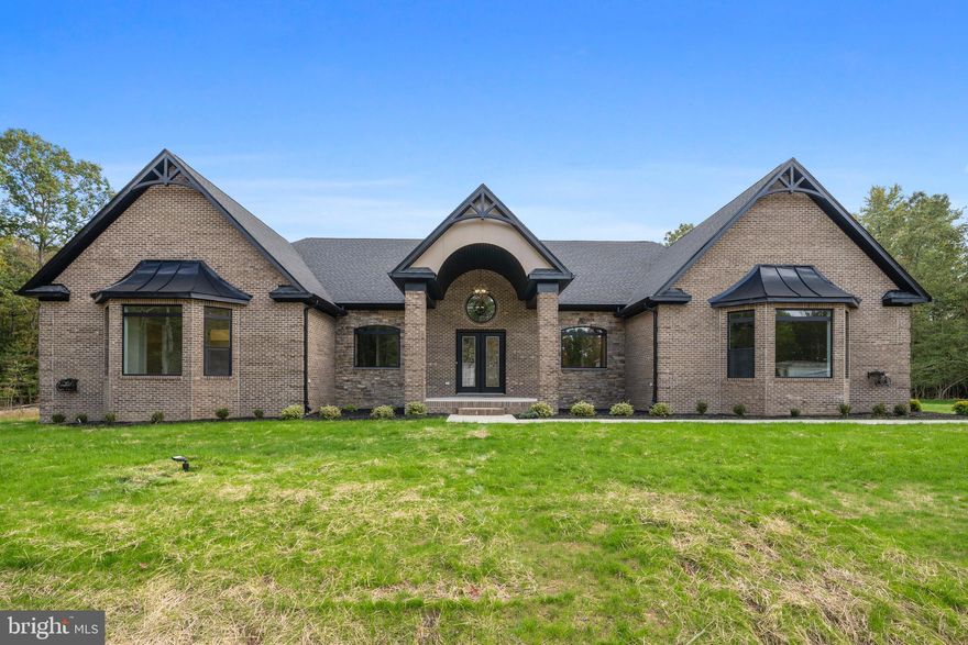 Custom Home built by Litz Custom Homes, with pool/guest house