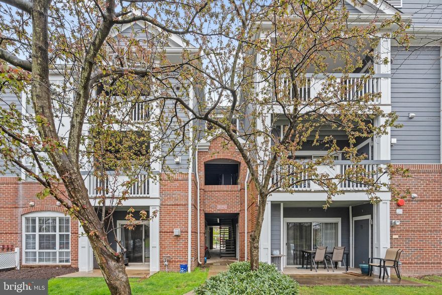 Eligible for FHA Financing. Your new home is located on the first floor, with easy access to the community pool and clubhouse with all the owner’s amenities. Relax on your private patio overlooking a tree lined walking path perfect for walking pets or enjoying the outdoors. Walking inside, you’re greeted with a natural light filled open floor plan with gas fireplace, dining space and updated kitchen with granite counters, and stainless-steel appliances, perfect for entertaining or a relaxing night in. Granite counters, new gas stove, new dishwasher, new refrigerator, new microwave, new washer/dryer. Additionally, your home features a large bedroom with walk-in-closet and large bathroom with tub/shower and plenty of extra counter space. For outings, your new home is conveniently located within walking distance to George Washington University Campus and One Loudoun. Enjoy nearby Bles Park anf the Potomac River. Explore the Saturday Farmers Market, bars, restaurants, Alamo DraftHouse and other fun amenities. Travel via Dulles Airport is an easy 15-minute drive. Come see this amazing home and make it yours - it won't last long! Offers will be reviewed daily. Reviewing weekend offers on Tuesday’s at 5PM. Eligible for FHA Financing.