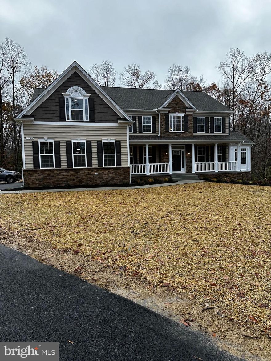 QBHI's D2 Willow on lot 33 Fischer's Grant! This home sits on over 1.5 acres on the outskirts of LaPlata.  Features include 3 car garage, 2 story family room with gas fireplace, Sunroom,  full bath on main level, Upgraded kitchen with stainless steel appliances, large Island and kitchen table space, plus a second staircase leading upstairs. The upper level has 4 bedrooms, the owners suite has tray ceilings, a sitting room and full bath with the deluxe shower and huge walk in closet.  Bedroom 2 has it's own bath and bedroom 3 and 4 share the hall bath. The basement has a recreation room with a wet bar and full bathroom, plus a study on this level. Call to build your QBHI home today!