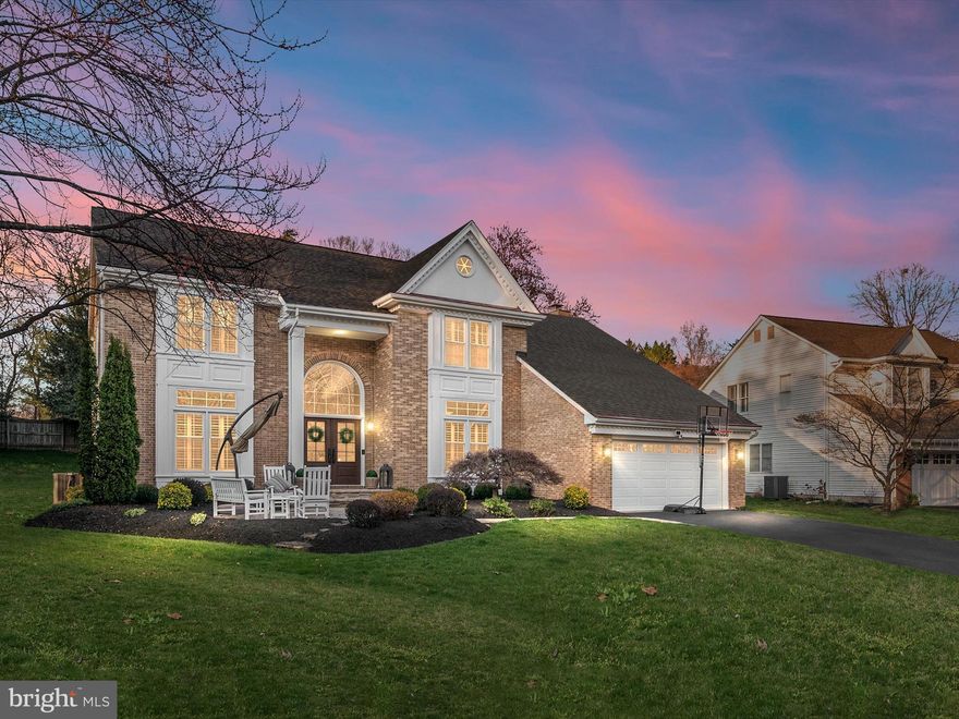 Welcome home to this meticulously maintained 5 bedroom, 3 1/2 bath home in Shipley's Choice. This Waterford model home is situated in a quiet cul-de-sac and has been completely renovated from top to bottom.  The gorgeous kitchen has it all - a large gourmet island, a farm house sink, beautiful matte quartz countertops, white shaker cabinets, professional grade stainless appliances including an oversized fridge/freezer combo. The kitchen opens to a lovely family room  with its cathedral ceilings and beautiful stone fireplace.  The main level also features a large dining room, a formal living room, an office and a mudroom with tons of storage.  The master suite on the upper level is immaculate and features an oversized walk in closet and a master bath with beautiful countertops, a soaking tub and huge shower.  Also on the upper level are 3 generously sized bedrooms, a full bathroom and a laundry room.  The fully finished basement features another bedroom, a workout room, a full bathroom and a family room equipped with an exciting wet bar. Other features include custom plantation shutters throughout, hardwood flooring, a deck off of the kitchen/family room, a new roof,  ample storage space and more. The location of this home makes for an easy walk to the community pool, tennis & pickleball courts and the elementary school.