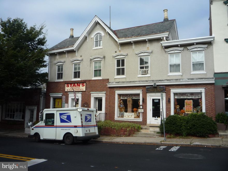 7 Units total - 4 commercial, 3 apartments, one is former liquor store. In heart of Doylestown in business district.  Gross Income $140,472.00 - Expenses - $60,611.00 - NOI - $79,861.00