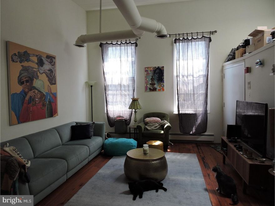 FOR RENT: 1 bedroom/1 den/1 bath condo for rent in the heart of Old City. Available August 20, 2018. The den (no window) can easily function as a 2nd bedroom. Approximately 1,050 sq. ft. Chef's kitchen, with granite countertops and stainless steel appliances. Central air/heat. Luxurious bathroom. 12 ft. high ceilings. Hardwood floors throughout. Washer/dryer. One small pet allowed ($25/month extra for 1 cat or 1 dog under 25 lbs; no dangerous breeds). No smokers. TENANT REQUIREMENTS: 1st month's rent, 12th month's rent, and one month security deposit to be paid at time of lease signing; minimum of average credit score for all adult applicants. Lease contains $25 annual increase. PLEASE NOTE THIS IS A 4TH FLOOR WALK-UP.