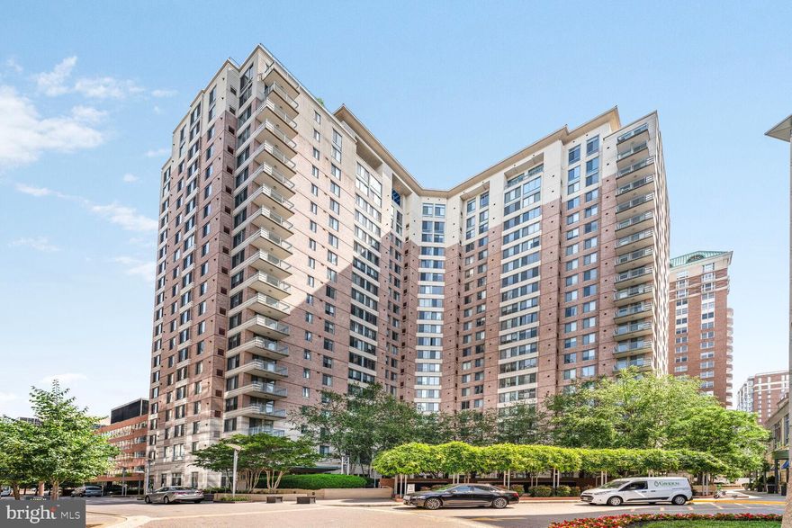 Experience urban living at its finest from the 9th floor of The Continental in Ballston. This stylish and sun-filled 1BR/1BA condo features sleek hardwood floors, and an oversized bedroom with a generous walk-in closet. The open-concept kitchen boasts granite countertops, stainless steel appliances, and a gas range—ideal for everyday living or entertaining guests. The Continental offers top-tier amenities including a rooftop pool, panoramic fitness center with skyline views, media screening room, lounge spaces, and 24-hour concierge service. Host friends in the Skyview clubroom, enjoy the rooftop grills and fire pits, or unwind in the library/business center. Perfectly located just one block from Ballston Metro and moments from I-66, you’re surrounded by vibrant dining, shopping, and entertainment options. Garage parking included. Available now—don’t miss this opportunity to live in the heart of Ballston. Professionally managed. Online application $50/adult occupant. Excellent credit required. Tenant Occupied. Property will be deep cleaned and all touch-up work will be completed prior to move-in. Pets allowed case by case.