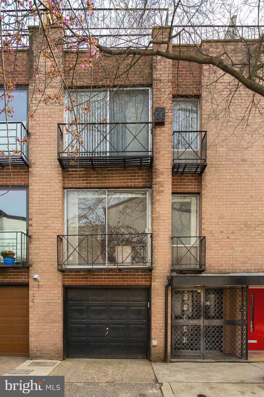 Welcome to this rarely available, 3 bedroom, 2.5 bath home with den, Juliet balcony, garage parking, spacious rear yard and deck. You’ll enjoy excellent natural light throughout, hardwood floors and roof top flat. All this on an incredible tree-lined block, in one of the finest locations that Rittenhouse Square has to offer. Convenient to Rittenhouse Square, amazing restaurants, shopping, transportation, Avenue of the Arts and the Center City Business District!