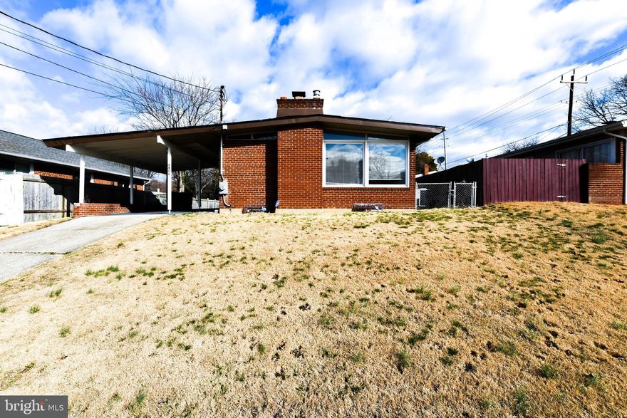 Beautifully Updated Home in Suitland, a stylishly updated 4-bedroom, 2.5-bathroom home offering 2,098 sq. ft. of total living space, including a finished basement. Nestled in the heart of Suitland, Maryland, this home blends modern design with everyday functionality.

Step inside to an open-concept living area featuring sleek new flooring and a cozy wood-burning fireplace. The beautifully renovated kitchen boasts quartz countertops, white shaker cabinets, and stainless steel appliances, perfect for entertaining or enjoying quiet evenings at home. Both bathrooms have been elegantly remodeled with custom tile work and designer finishes, creating a spa-like retreat.

The fully finished basement offers additional living space, complete with a bonus room and an extra bathroom, making it ideal for a home office, guest suite, gym, or entertainment area. Outside, the large, fully fenced backyard provides the perfect setting for summer BBQs, gardening, or simply unwinding in a private outdoor space.

Located in a prime area, 4806 Medora Drive offers convenient access to Washington D.C., National Harbor, major commuter routes, shopping, dining, and entertainment. This home provides the perfect blend of suburban tranquility and urban convenience. Don't miss the opportunity to make it yours!