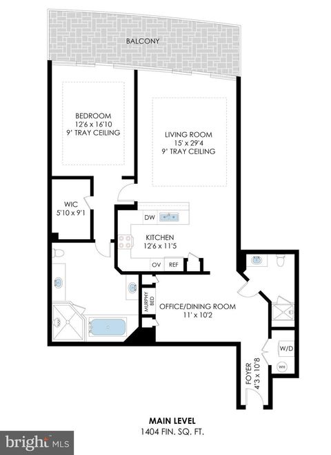 Tiny photo for 1881 N Nash Street #1706, ARLINGTON, VA 22209 (MLS # VAAR2064256)