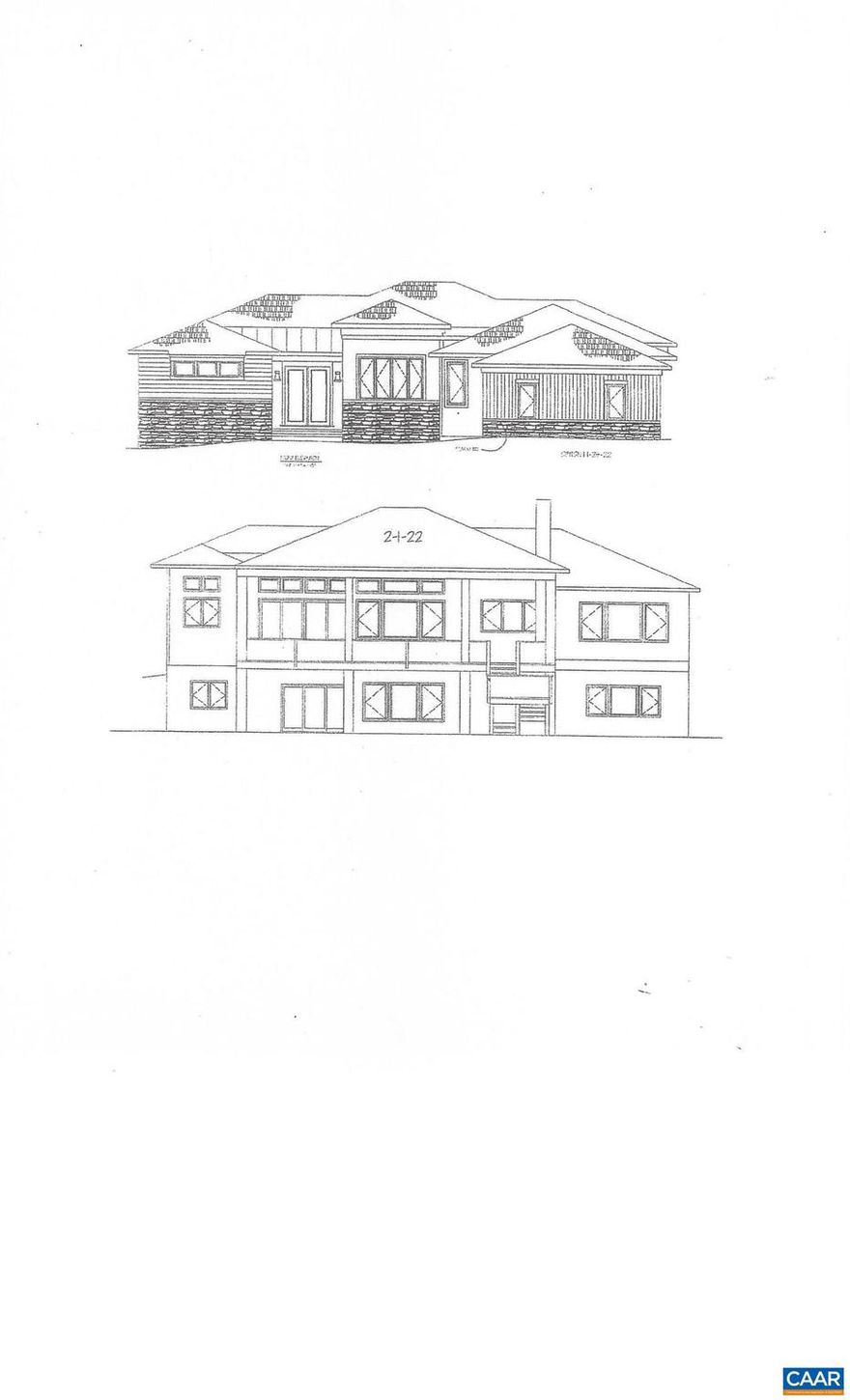 New custom design to be built.  Pella Windows, fine trims, hand laid hardwood floors, custom designed tiles and cabinets. MOUNTAIN VIEW AND CLOSE PROXIMITY TO DOWNTOWN MALL, UVA AND PETER JEFFERSON PLACE.    The real estate taxes have not been established and the road maintenance fees are included in the HOA fee.,Granite Counter,Wood Cabinets,Fireplace in Dining Room,Fireplace in Family Room,Fireplace in Living Room