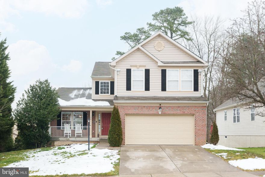 Move-in ready home in the sought after neighborhood of Patriots Glen. Living in the community gives you access to the clubhouse with a pool, separate fenced-in kiddie pool area, grills, fitness area, tennis courts, and playground. Great restaurant/tavern so you can enjoy a fun day out without having to leave the neighborhood. Become a member of the golf course and be sure to check out the new driving range. Interior features include hardwood floors, a separate dining room with glass doors that open to the formal living room/library with custom built-in shelving, and a family room with a gas fireplace. Spacious eat-in kitchen opens to the family room and offers ample cabinet space, granite counters, stainless appliances, and a sliding door that leads to the rear deck with a pavilion that will make a perfect spot for grilling and entertaining! The upper level features four bedrooms, including a large owner suite with a walk-in closet and a private bath with dual vanity. The finished basement features a large rec room, and powder room plus a bonus room that could be used as a 5th bedroom has a large closet and private door to the exterior.  Two-car garage and laundry/mud room offer convenience.  RT 896, RT 40, and I-95 are just minutes away. Schedule your showing today!