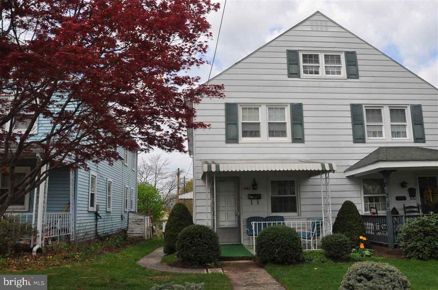 Mint condition. Affordable one-half duplex with off-street parking. Replacement windows open front porch and enclosed rear porch. Large unfinished attic. Half bath facilities in basement. Includes appliances.
