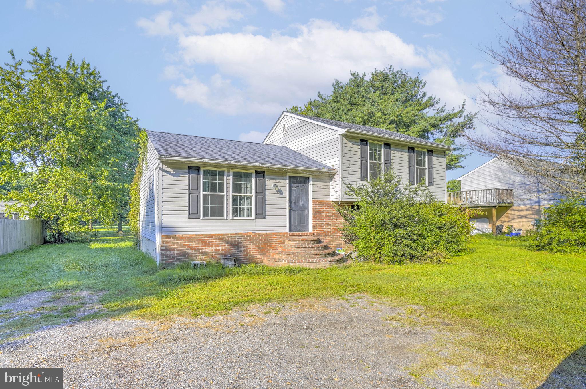 Welcome to 123 Cove Point Rd, a nicely appointed detached home situated on a massive lot in Lusby! This 3bd/2ba split level offers plenty of room for entertaining and ample storage space throughout. You'll enjoy summer nights on the back deck entertaining friends and family! Priced below market value to sell quickly. Stop in today!