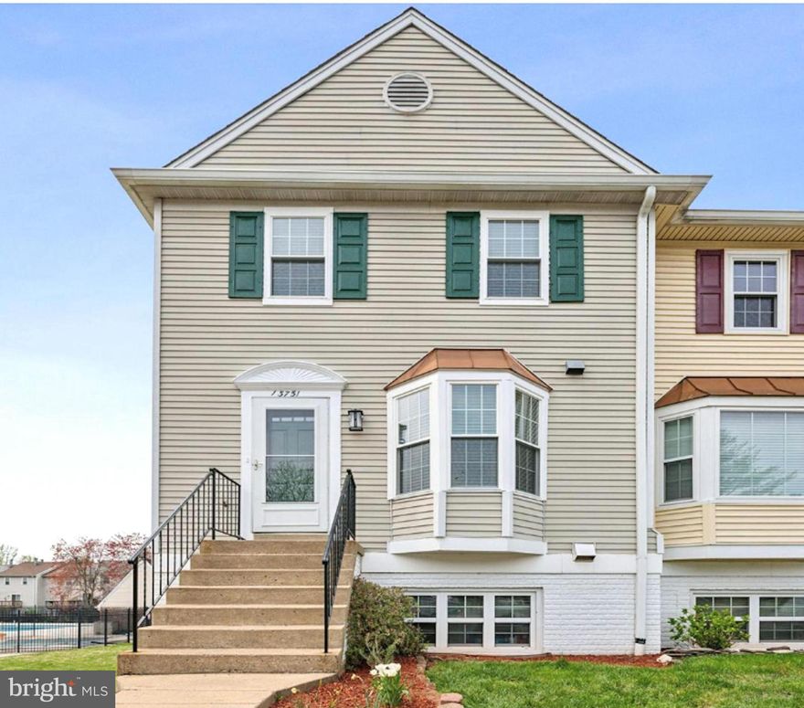 Beautifully renovated 3 Level End-Unit Townhouse: High End upgrades. Plenty of Natural Light. All New Windows and Sliding Deck Door. New Luxury Vinyl Flooring, New LED light fixtures and the Chandelier. Fresh Custom Sherwin Williams Paint, New 42" Slow Close Kitchen Cabinets, High End Quartz Countertop, New SS Appliances except the DW, Custom Backsplash. Matt Black Cabinet Handles. All New Renovated Bathrooms with Custom Tile work and Niches. New Toilets, Vanities, Lights and Bathroom Accessories. All New Matt Black Door Knobs and Hinges. New Switches, Outlets and Cover Plates. All New Cordless Blinds. New Attic Access Ladder. Replaced & Custom Stained Wood Stair Treads(Both Stairs). Basement only has the Washer/Dryer and the Hot Water Tank. Access to the Lower Deck from the Basement. Fully Fenced Backyard. Newer HVAC. Newer Thermostat. Beautiful Cozy Townhouse with many more upgrades to appreciate. 2 Parking Passes for the 2 Un-Assigned Parking Spots. Great location. Close to Highway 50 and 28. Close to Tons of shopping, and Restaurants.