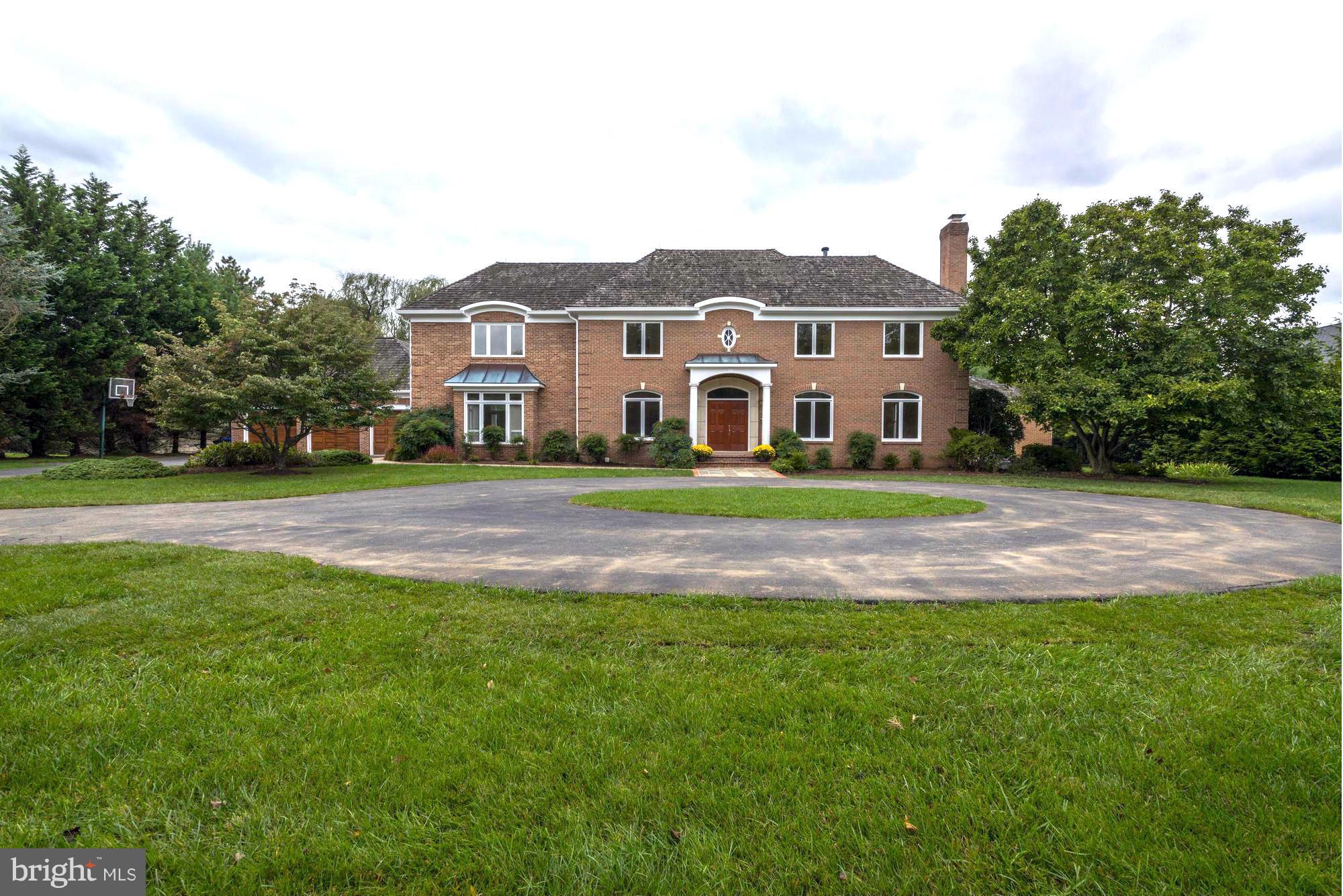 Magnificent 2 acre lot prop. w/ pool & spa, tennis court, and screened-in porch in Avenel! Renovated KIT open to the family room with vaulted ceiling and fireplace. First floor library and huge great room open to the paved patio overlooking magnificent grounds! 5 BR's, 4FBA's up plus upper level lounge room. finished LL with Rec Rm, exercise room, full bath and storage. New floors, paint & more!