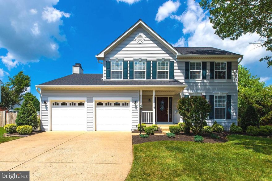 Elegant 5 Bedroom Luxury Residence – Exceptional Comfort, Style & Location

Welcome to this beautifully maintained 5 bedroom, 3.5 bath residence, where timeless elegance meets modern comfort. Showcasing outstanding curb appeal, the home features new siding and a new roof, complemented by mature landscaping and striking stacked stone accents that create an inviting first impression.

Step inside to discover a thoughtfully designed interior with rich hardwood floors throughout the main and upper levels. A private home office with French doors offers the perfect space for remote work or quiet study, while the formal dining room with crown molding and chair rail provides an elegant setting for hosting memorable gatherings.

At the heart of the home is a chef-inspired kitchen featuring granite countertops, a center island, custom tile backsplash, and a bright breakfast area. The kitchen flows seamlessly into the dramatic family room with soaring ceilings and a cozy fireplace, creating a warm and inviting atmosphere ideal for everyday living and entertaining.

Outdoor living is equally impressive. Relax or entertain on the beautiful screened deck, overlooking a spacious partially fenced yard with mature landscaping and a storage shed, offering both privacy and functionality.

The luxurious primary suite serves as a peaceful retreat with a generous walk-in closet and an updated spa-like bathroom featuring a walk-in shower. Additional bedrooms are spacious and well-appointed, complemented by a hall bath with dual vanities for convenience.

The fully finished lower level adds incredible versatility with brand-new carpet, a large recreation room, an additional den or guest bedroom, and a full bath, along with abundant storage space.

Perfectly situated near premier shopping and dining, including Walmart, The Home Depot, and Harris Teeter. Commuters will appreciate being just minutes from the Virginia Railway Express station, approximately 25 minutes from Dulles International Airport, and about 40 minutes from Washington, D.C..

Additional updates include a newer HVAC system, ensuring comfort and efficiency year-round.

Combining elegance, thoughtful updates, and an unbeatable location, this exceptional home offers the lifestyle you’ve been waiting for.