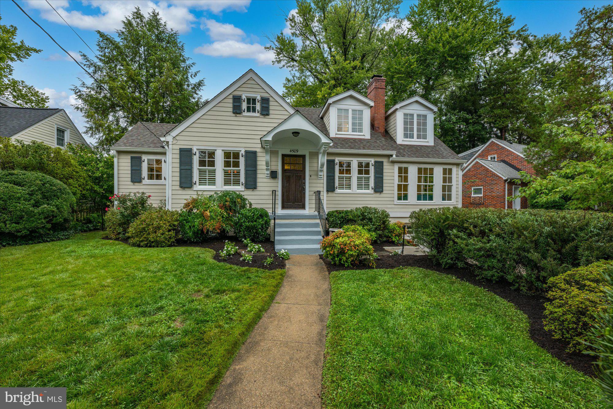 Pinch yourself you are not dreaming! Welcome home to perfectly reimagined S Chelsea Lane. This stunning home underwent a complete transformation in 2014, evolving into the fabulous, modern, functional, and open space it is today. 3 perfectly conceived levels, 4 Bedrooms, 4 Full Baths, 1-car garage and sited on a large, private lot in downtown Bethesda, just a half mile away from the Metro’s red line!
Main Level Features:
White Oak hardwood floors throughout; stunning millwork; dreamy, table-space Kitchen with vaulted beadboard ceiling, custom cabinetry, granite countertops, neutral subway tile backsplash to cabinet bottoms, stainless steel appliances and sliding door to deck; open Dining Room; large, open Living Room with floor to ceiling built-ins, panel detailed window, and beautifully detailed wood burning fireplace; French doors lead to an oversized Sun Room with floor to ceiling windows on 3 sides, custom window treatments, recessed lighting and beautiful crown molding serves as a magnificent home Office/Bedroom #5 or Family Room; discreetly placed, full Bath #3
Upper-Level Features:
Hardwood floors throughout; Primary Suite with large closet designed by California Closets, full Bath #1 featuring floor to ceiling glass shower enclosure with beautifully detailed white Carrara marble installed to the ceiling, recessed lighting, ceramic tile flooring and modern, farmhouse vanity; Bedroom #2 with charming alcove (perfect for a desk!), ample closet space and windows on 2 sides; Bedroom #3 with great closet designed by California Closets; Full Bath #3 with oversized window, tub and farmhouse vanity; Laundry area; easy access to large storage area in Attic
Lower Level:
Large, finished Family Room can easily be divided into 2 spaces (think Man Cave and Exercise area!); Bedroom #4; full Bath #4 with tub; large storage area; access to 1-car Garage and walk out to stairs to gorgeous backyard.
Exterior Features:
Storybook exterior with covered entryway; deep driveway with retaining walls; stairs from street and driveway to front door; fully fenced; rear deck and flagstone patio perfect for a firepit!
Other Features:
2-zone HVAC (upper and lower heating 2014; upper and lower AC 2014); Hot Water Heater 2014; Roof 2014; Windows 2014; professionally conditioned
Crawl Space 2015. Commuter’s fantasy location, just a quick walk to downtown Bethesda, NIH and Metro, and ultra-easy access to 495, 270 or DC.