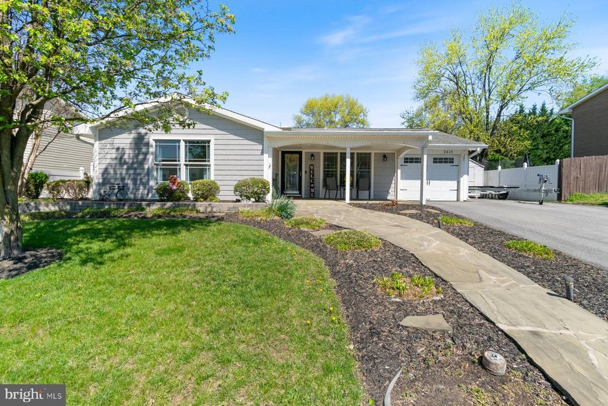 Charming 3 Bedroom 3 Bath Rancher with Modern Upscale Additions, Updates and Low Maintenance.  Spacious Family Room and Living Room.  Spectacular Dining Room Addition.  Sunny and Bright.  High Ceilings.  Abundance of Windows.  Heated Ceramic Tile Floors.  Granite Countertops.  Soaking Tub.  Luxury Vinyl Plank.  Discover the perfect blend of vintage charm and contemporary convenience in this beautifully updated rancher.  This single story home offers an effortless lifestyle with minimal yard upkeep and thoughtful renovations throughout.  Great for entertaining.  The low-maintenance yard design is ideal for those seeking stress-free outdoor living.  Practical one-level living, complemented by open and airy rooms, will make you feel at home immediately.  Situated in a sought-after neighborhood, this home is close to local amenities, shopping, and dining.   Sought after schools  Whether you're a first-time buyer, down-sizer, or simply searching for easy living, this home checks all the boxes.  Don't miss out; schedule a showing today!