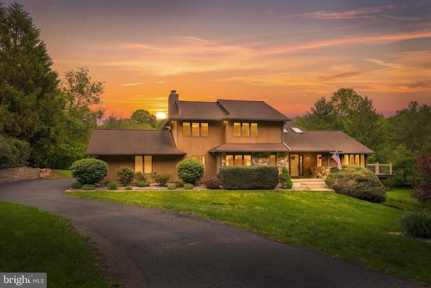 Welcome to 43 Bridleshire Rd., located in the highly desirable North Star area and nestled within the prestigious community of Bridleshire Farms. This magnificent custom-built home offers the perfect blend of luxury, comfort, and tranquility, all set against the backdrop of your own private pond and breathtaking natural views.
Designed with an open and airy floor plan, this exceptional home showcases soaring cathedral ceilings, oversized windows, and skylights that fill the interior with abundant natural light. The beautifully updated kitchen is the centerpiece of the home, featuring gleaming granite countertops, a fantastic center island, and stainless steel appliances — ideal for both everyday living and entertaining. Extensive updates throughout include the kitchen, the luxurious primary bathroom, and much of the flooring, creating a truly move-in-ready experience. Warm and inviting living spaces are highlighted by two wood-burning fireplaces — one located in the spacious family room and another in the serene primary bedroom retreat.
The upper level features three generously sized bedrooms, a full hall bath, and the stunning primary suite with its beautifully updated en-suite bathroom. The main level  not only includes most of the living space but an additional bedroom perfect for guests, an in-law suite, or a private home office, along with a full bath and convenient half bath.
The lower level adds approximately 1,000 square feet of finished living space and includes a luxury pool table area, providing endless possibilities for recreation and entertaining.
Step outside onto the maintenance-free wraparound deck and enjoy panoramic 180-degree views overlooking your own peaceful pond — a truly tranquil setting rarely found. Combining privacy, elegance, and an unbeatable location in one of the area’s most phenomenal neighborhoods, this extraordinary property is a rare opportunity to own a one-of-a-kind home in Bridleshire Farms.
Full portfolio of Pictures  including aerials will post 5/12.