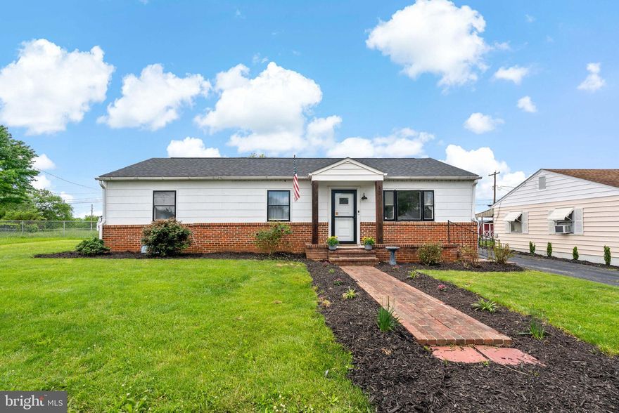 **BACK ON THE MARKET AT NO FAULT OF THE SELLER. Affordable living in Martinsburg! This 3 bed, 1 bath rancher features several updates including new flooring, new water heater, fresh paint, new HVAC in 2023, and new roof in 2020. The spacious backyard is fenced-in and features a patio, perfect for grilling and chilling. The extended driveway provides ample space for off street parking along with a detached 1-car garage. There is also an unfinished basement for additional storage. This home offers a central location, right around the corner from everything you need in Martinsburg and just down the street from Route 9 for easy commuter access.